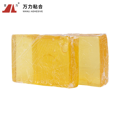 9500 Cps Seal Bonding กาวร้อนละลาย Fugitive อุณหภูมิสีเหลือง TPR-4376A
