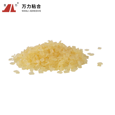 4800 Cps EVA กาวร้อนละลายสีเหลืองแข็งเป็นขุย EVA-C-21