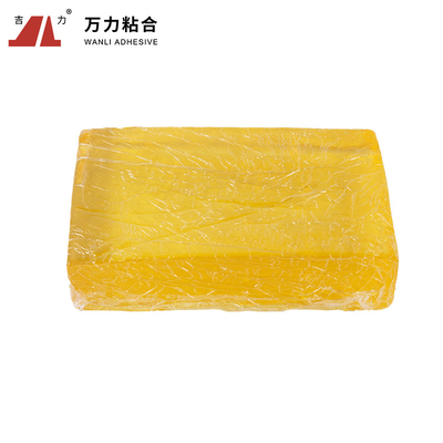 กาวร้อนละลายแรงดันแข็ง 9500 Cps กาวร้อนใสสีเหลือง TPR-4376A