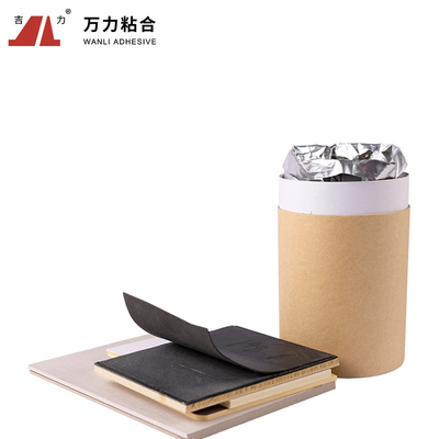 PET PVC กาวร้อนละลายเคลือบ PUR สีเหลือง PUR-2580