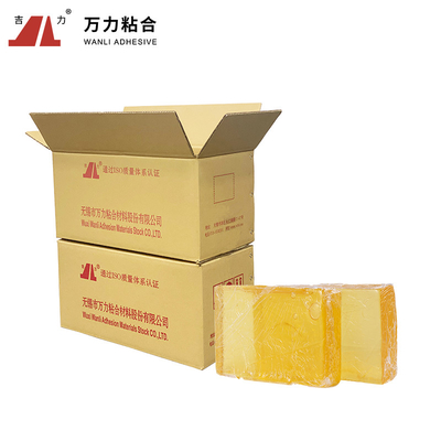 9500 Cps Seal Bonding กาวร้อนละลาย Fugitive อุณหภูมิสีเหลือง TPR-4376A