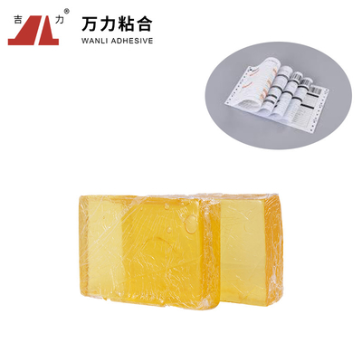 9500 Cps Seal Bonding กาวร้อนละลาย Fugitive อุณหภูมิสีเหลือง TPR-4376A