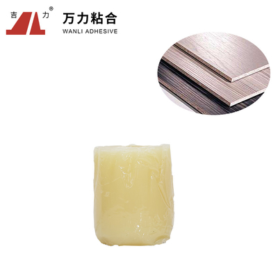 13000 Cps PVC Woodworking Hot Melt Adhesive สีเหลือง TPU PUR-9312