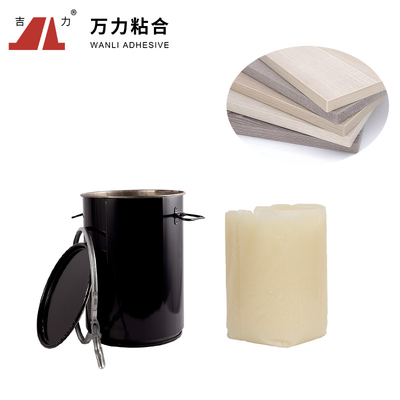 Edgebanding Polyurethane Hot Melt Adhesives โฟม PUR กาวร้อนอนุภาคอลูมิเนียมความหนาแน่นของชิป PUR-XCS637