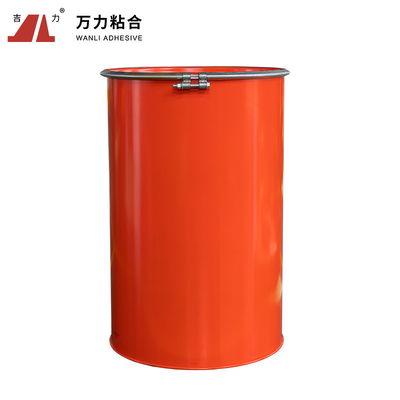 กาวร้อนละลายเคลือบแบนสีเหลืองอ่อน 4000 Cps Solid PUR PUR-2580
