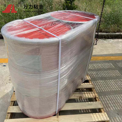 5000 Cps สิ่งทอกาวกาวพันธะเคลือบปฏิกิริยาร้อนละลาย PUR-8855