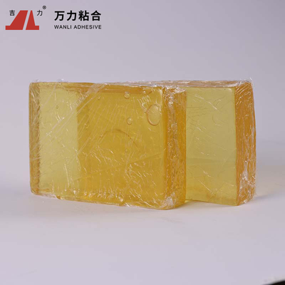 9500 Cps Seal Bonding กาวร้อนละลาย Fugitive อุณหภูมิสีเหลือง TPR-4376A