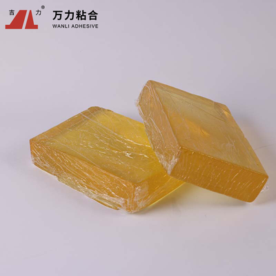9500 Cps Seal Bonding กาวร้อนละลาย Fugitive อุณหภูมิสีเหลือง TPR-4376A