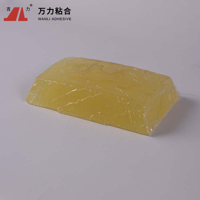 กาวร้อนละลายพื้นเคลือบพื้น TPR กาวแท่งสีเหลือง TPR-7217A