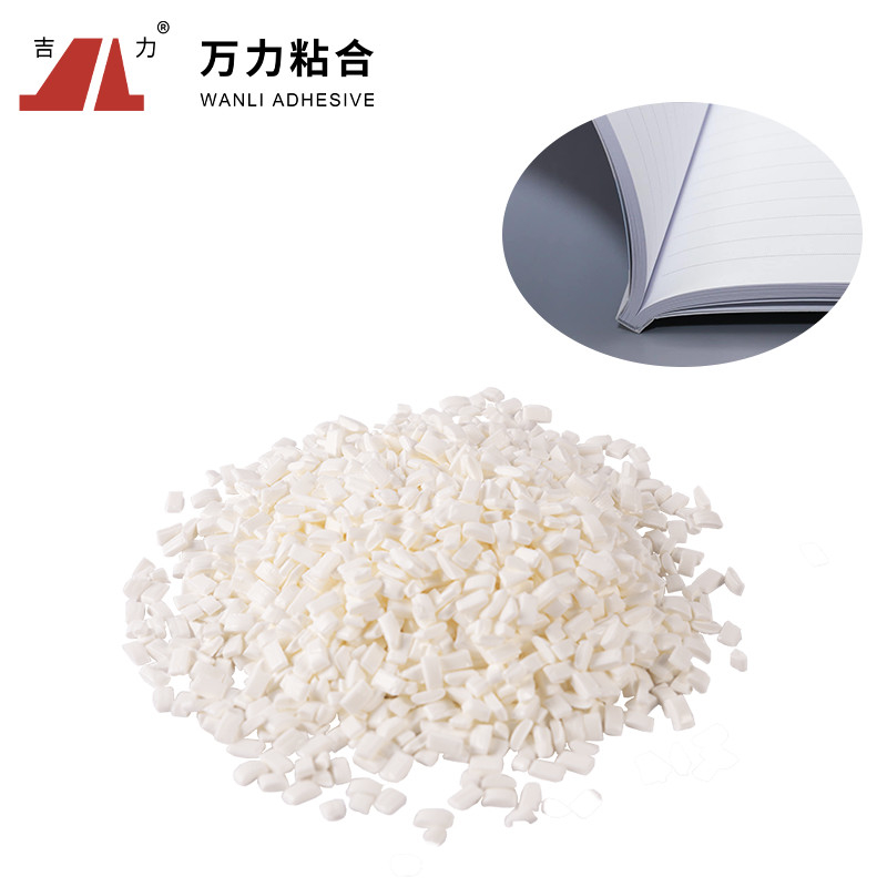 6500 Cps กาวร้อนละลายสีขาวสำหรับการผูกหนังสือเม็ดแข็ง EVA-KG-7G