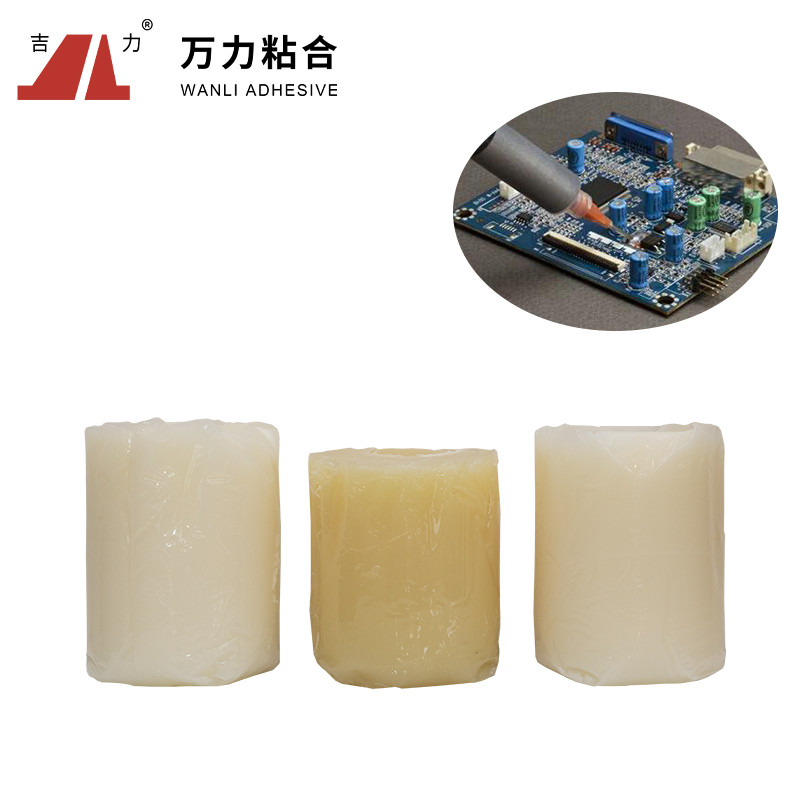 กาวนำไฟฟ้าสีขาวถึงเหลือง Electronic PUR กาวร้อนละลาย PUR-4184-4