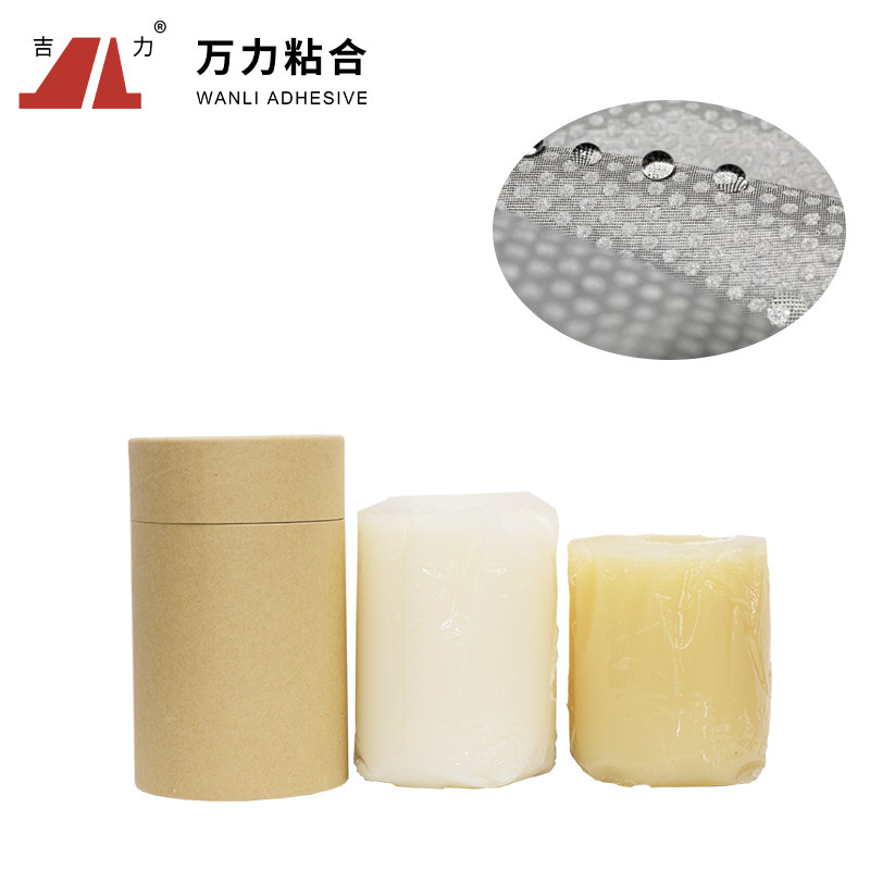 กาวกาวสิ่งทอ 9000 Cps สีขาวถึงผ้าสีเหลืองเพื่อกาวผ้า PUR-4320