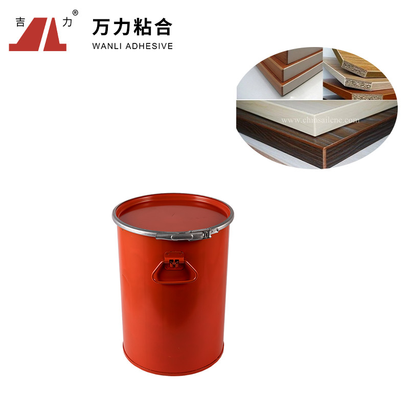 กาวร้อนละลายแข็งสีขาวสำหรับแถบขอบ, กาว PUR งานไม้สำหรับ Edgebander PUR-7563A