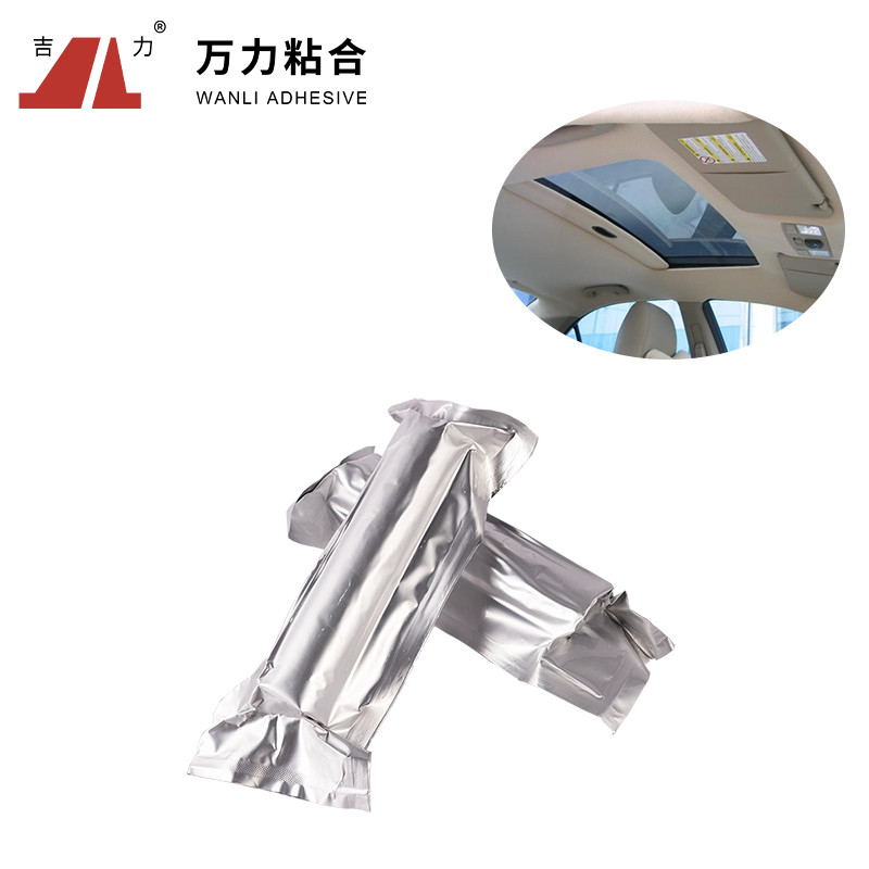 Hot Melt Automotive Headliner กาวกาวสีขาวเป็นกาวสีเหลืองสำหรับภายนอกรถ Trim PUR-7506