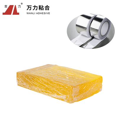 10000 Cps กาวร้อนสีเหลืองทึบอลูมิเนียมฟอยล์เทปกาวร้อนละลาย TPR-7350