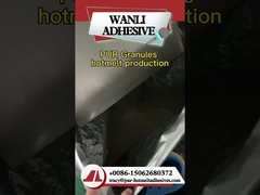คุณใช้กาวร้อนละลายในการผลิต Granules hotmelt อย่างไร